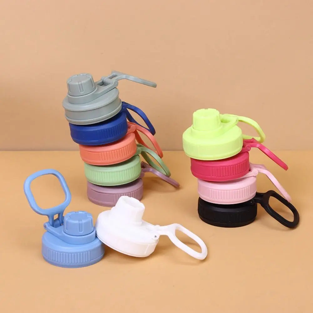 Universal Plastic Bottle Lid Replacement Multicolor Cup Cap Splash Spill Proof Water Bottle Cover Bottle Accessories Quake