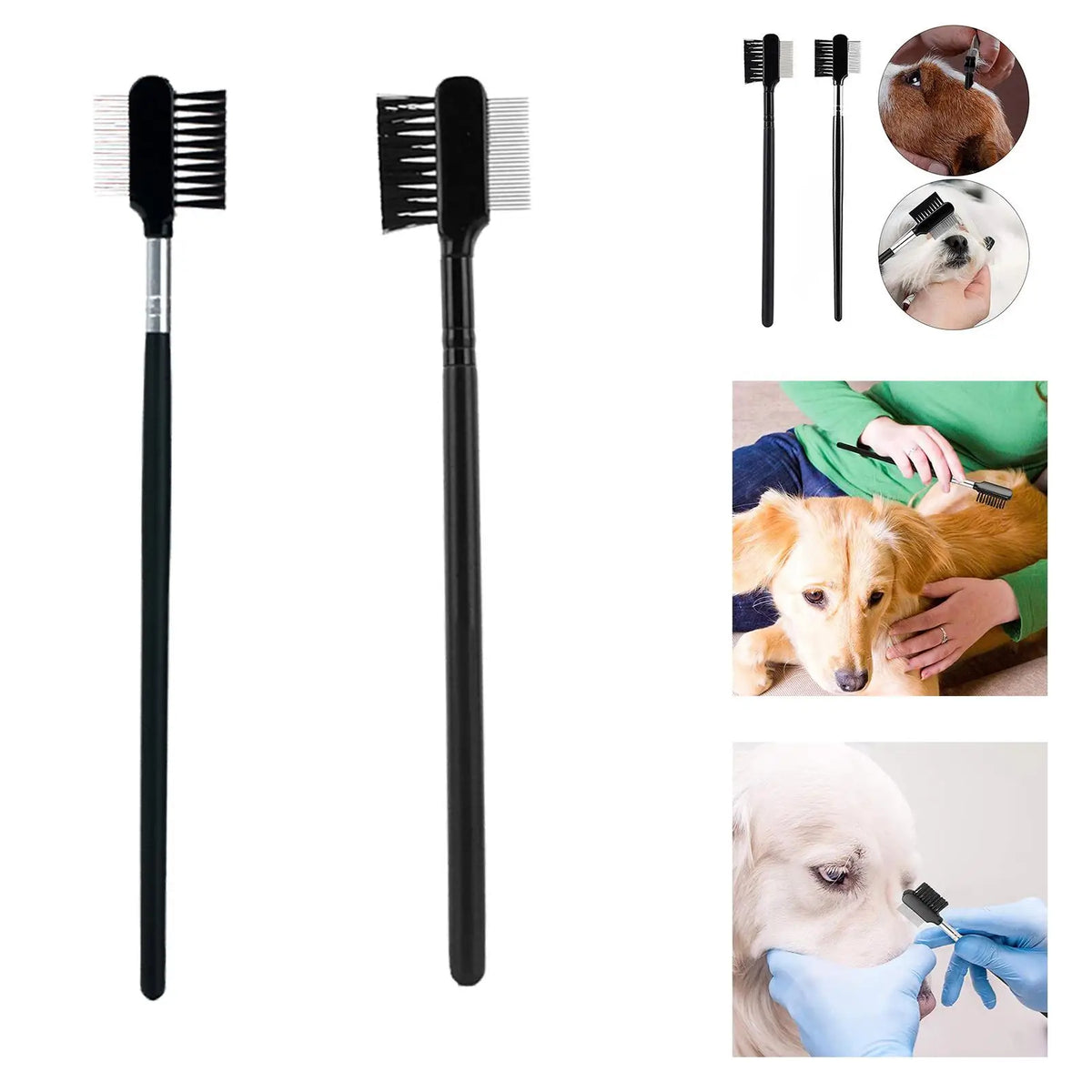 Tear stain remove Comb Multifunction for Removing Crust Small, Medium & Large pet Quake