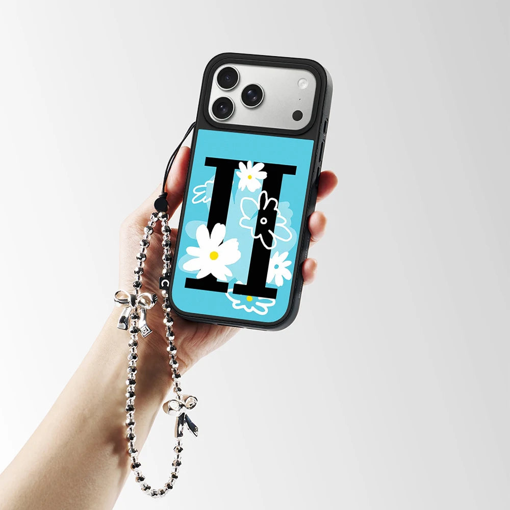 Power Multicolor Pattern Mirror Surface Magnetic Phone Case Cover for IPhone 13 14 15 16 17 18 Pro Max Case Quake