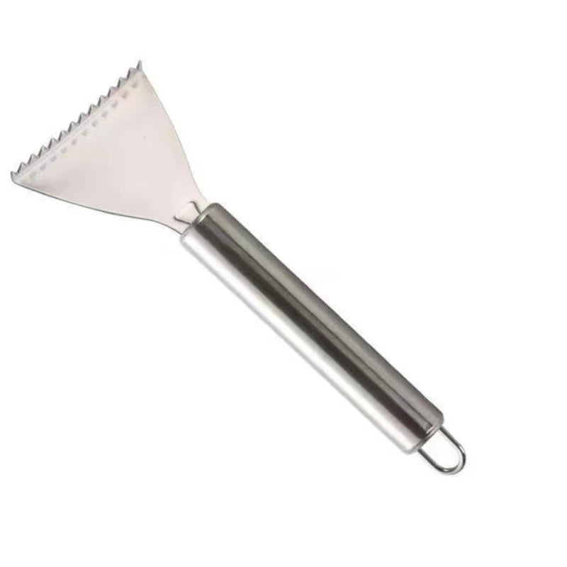 Manual Stainless Steel Fish Scale Scraper Portable Fish Skin Remover Practical Household Kitchen Seafood Cleaning Tool Quake