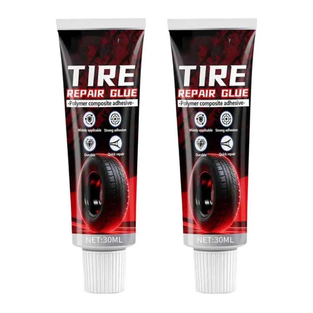 Tire Puncture Repair Kit Tire Repair Kit with 30ml Glue Self-tapping Tubeless Plugs Tool Permanent Puncture Repair for Car Quake China B