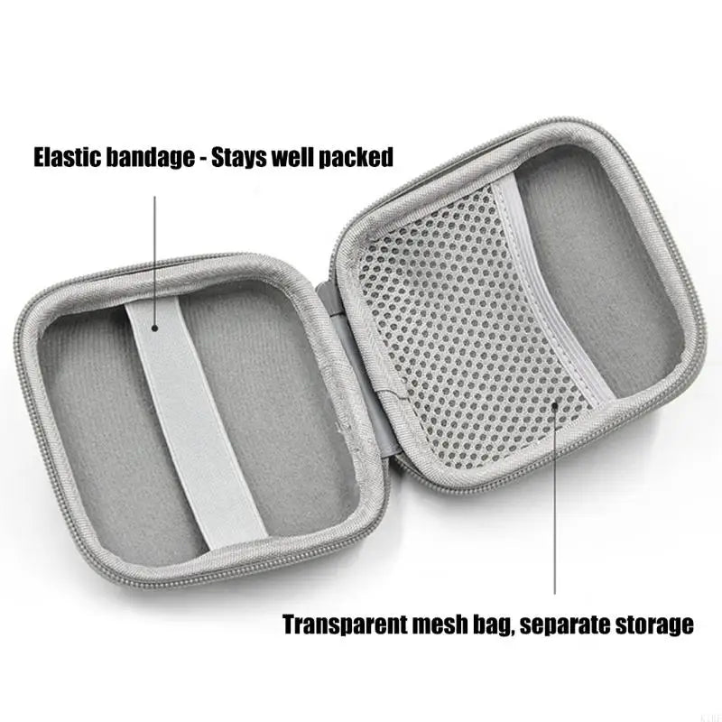 Laptop Power Supply Organiser with Cable Space and Inner Band for Use K1KF Quake