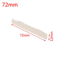 1Pcs Real Bone Bridge For Folk Acoustic Guitar 72MM/74MM/76MM/80MM * 12MM Quake 72MM