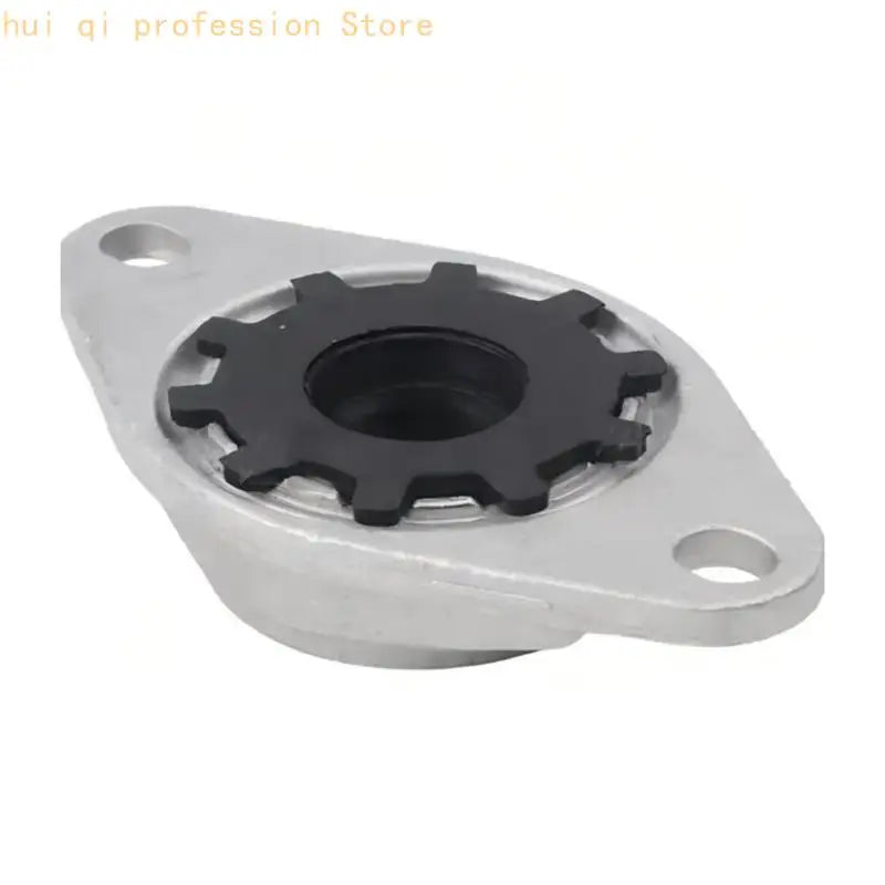 Rear Suspension Top Support Bearing, Shock Strut Mount Assembly with Cast Aluminum Housing, Rubber Isolation Insert, and Ref Quake