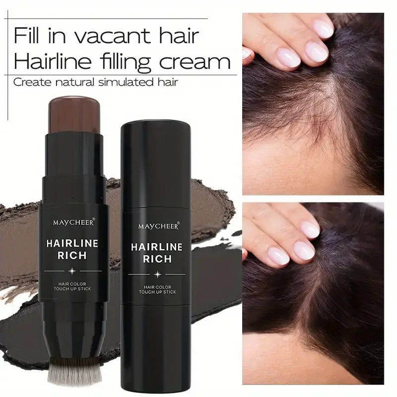Waterproof Hairline Concealer Stick - Instantly Conceal Roots and Shadows for a Natural-looking Makeup Look Shadow Powder Stick Quake