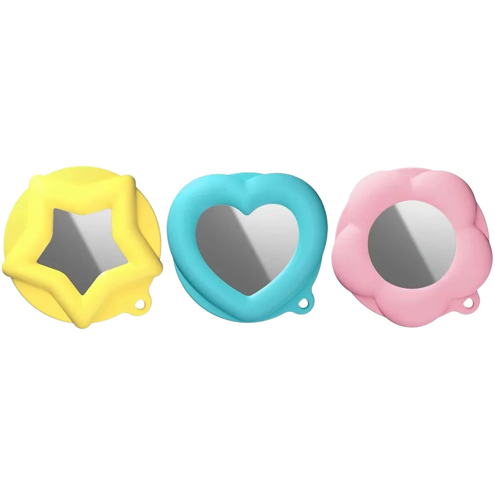 Star Love Heart Mirror Magnetic Phone Grip Stand for IPhone 13 14 15 16 17 18 Pro Max Case Phone Accessories Diy Dice Quake