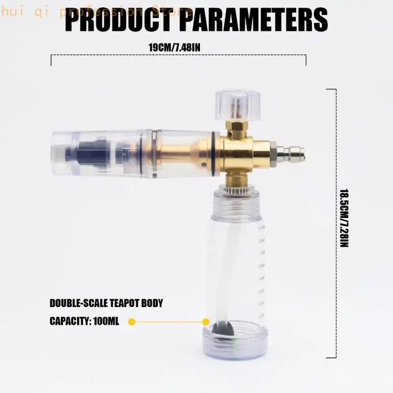 Adjustable Output Washer Bottle Tool for Pressure Washer Cleaning H8WE Quake