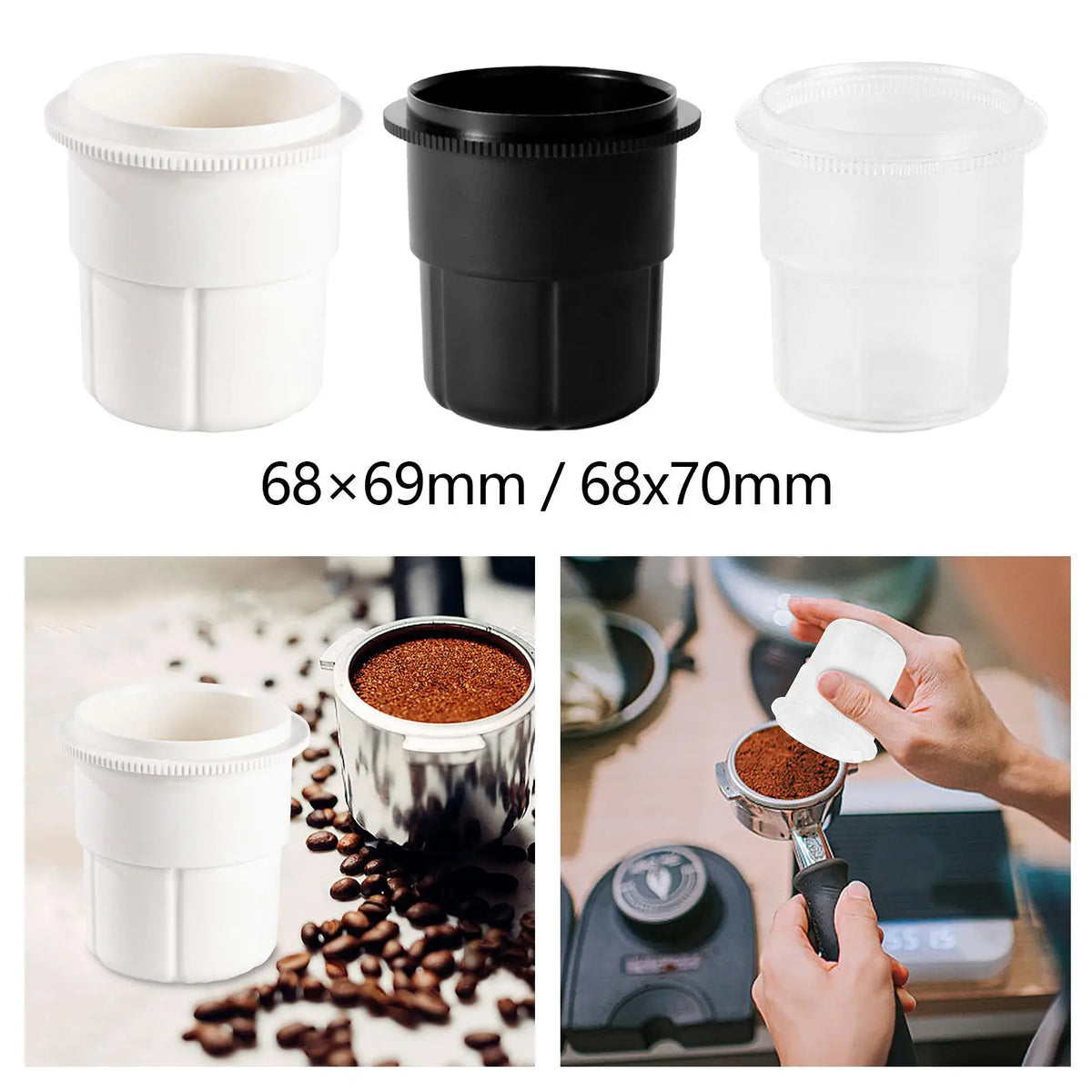 Portafilter Dosing Cup Coffee Barista Powder Picker Cup Kitchen Supplies Coffee Quake