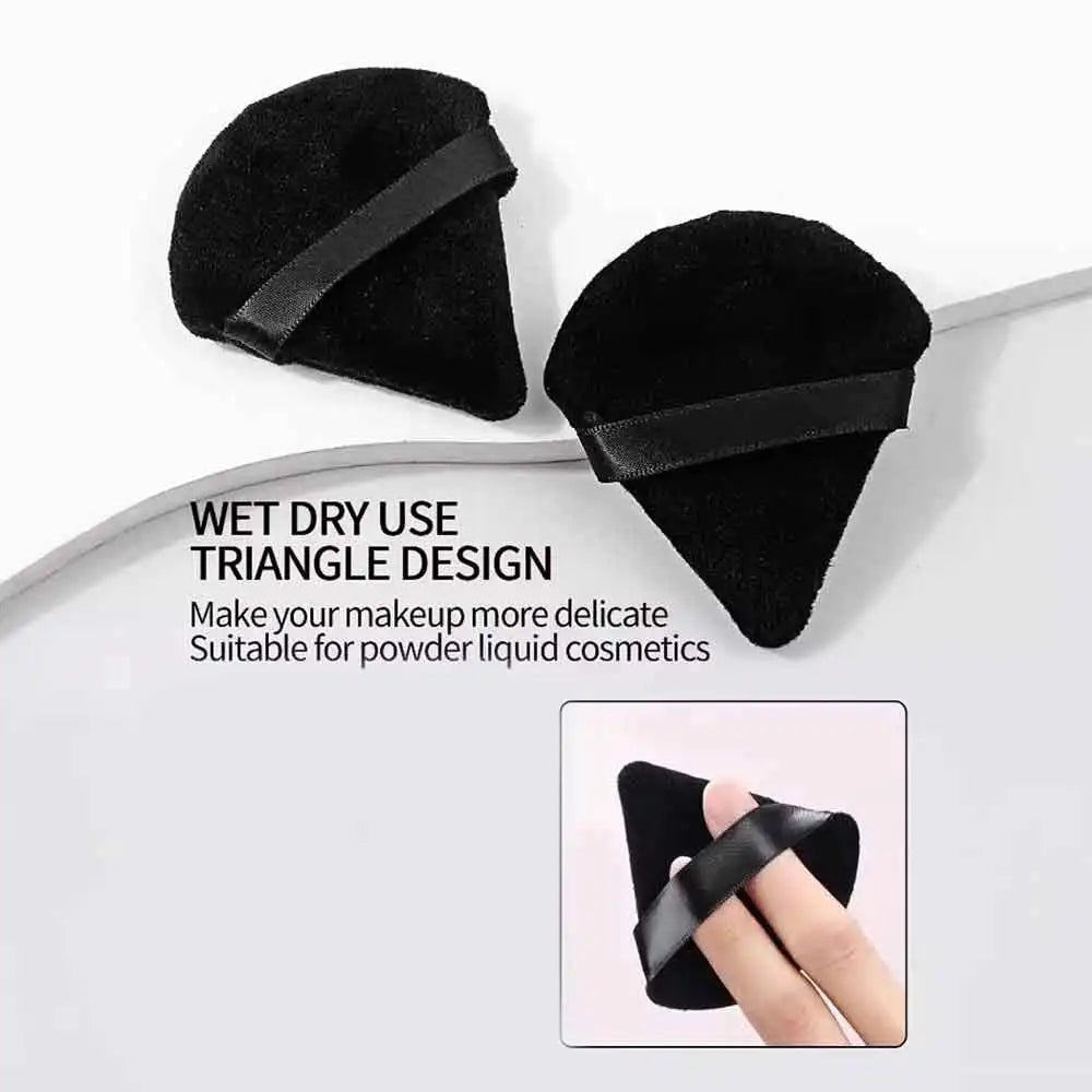 3pcs Makeup Puff Makeup Sponge Cosmetics Soft Tools Powder Puff Face Cotton Face Powder Puff Washable Velvet Quake