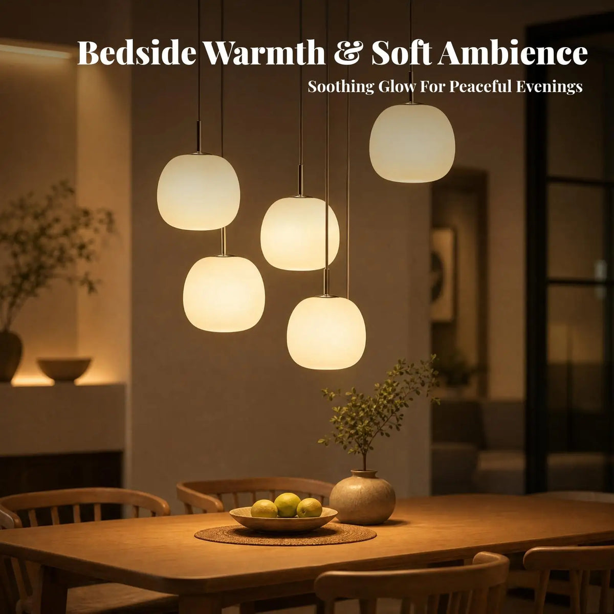 Frosted Glass Ceiling Lamp Shade G9 Round Winter Melon Shape Replacement for Pendant Light Soft Glare Free Home Decor Quake