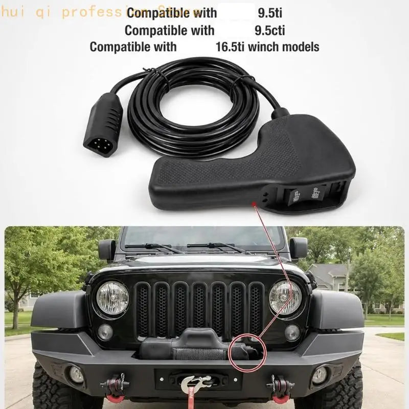 Cable Winch Remote for 9.5Ti 9.5Cti Towing, Repair, and Recovery Service Tasks H8WE Quake