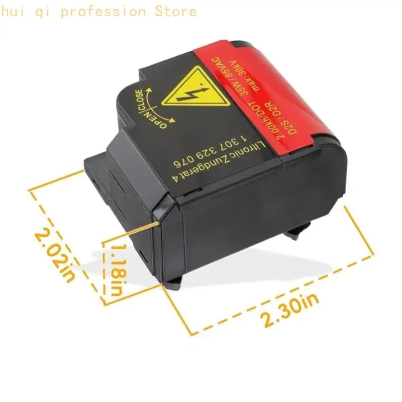 Vehicle Headlight Starter Ballast 1307329076, Plastic Housing Single Unit for Lighting Repair and Service Supply for Daily Quake