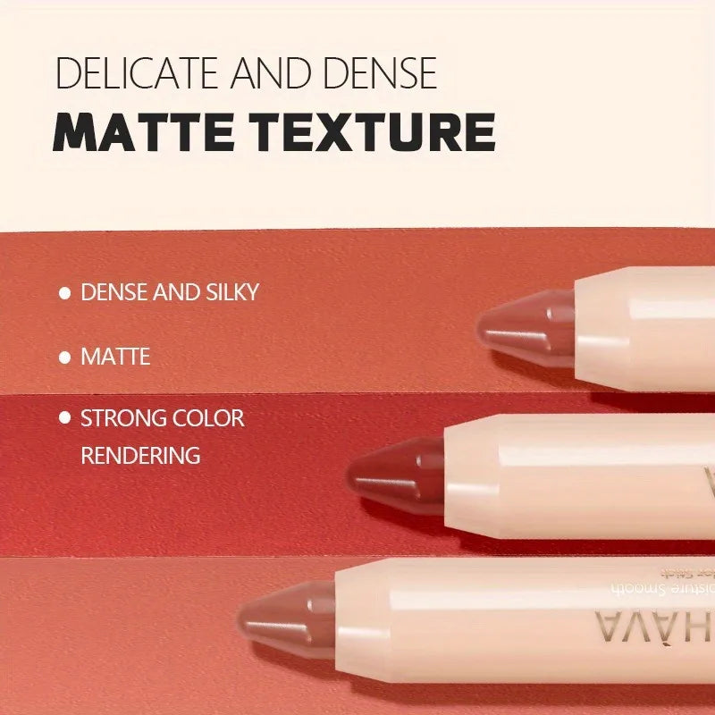 Lipstick Lipliner Pencil - Long-Lasting, Waterproof, Matte Finish, Non-Decolorizing, Smudge-Proof - Perfect for All Skin Types Quake