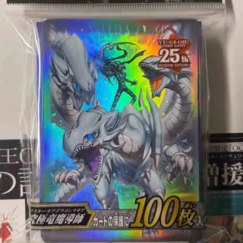 Hot Yu-Gi-Oh YCSL Ultimate Dragon Sorcerer Card Sleeves Event Limited Games Anime Card Protectors Exquisite Gift Collection Toys Quake