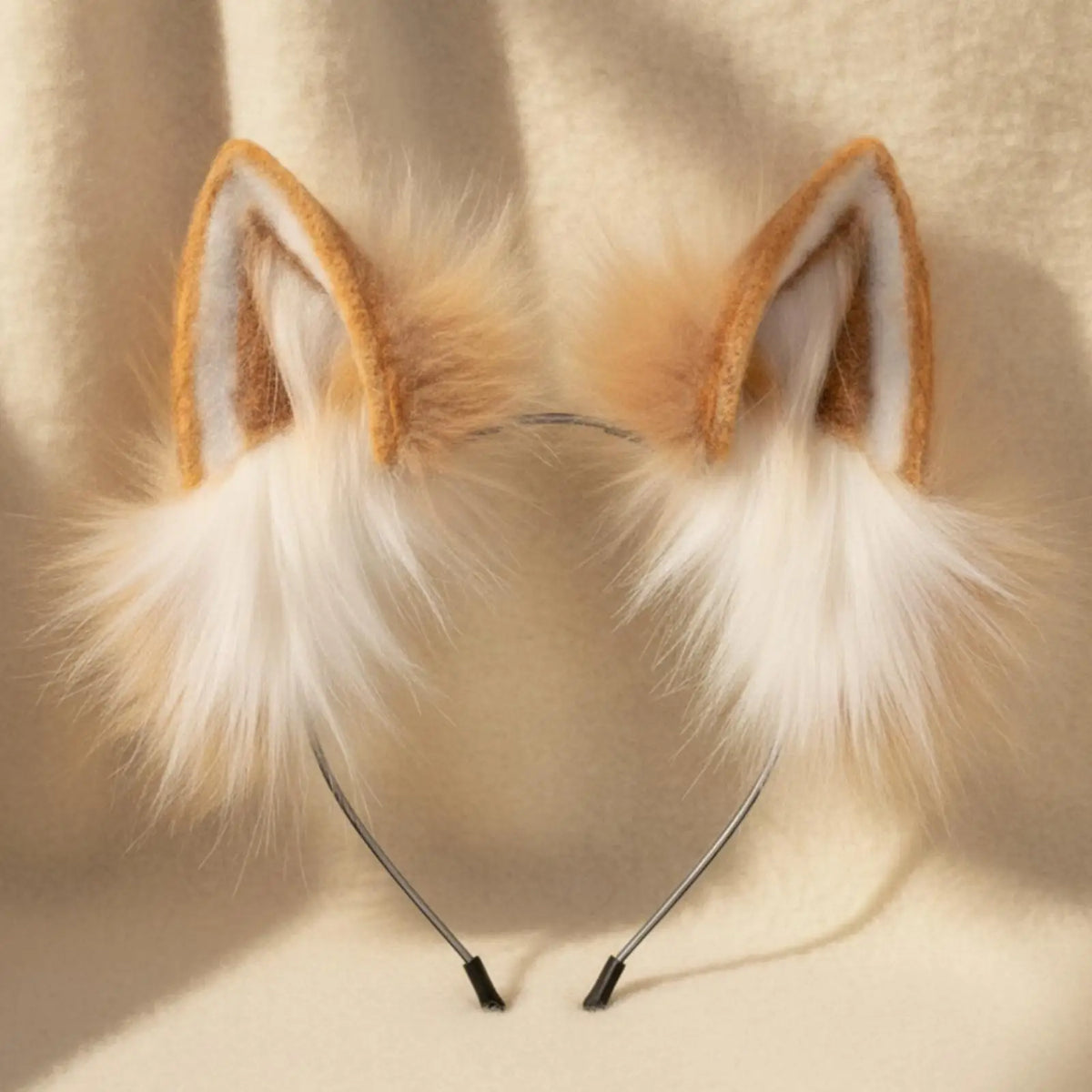 Lightweight Plush Cosplay Fur Ear Headpiece for Girls Boys Themed Outfits Costume Hairband for Everyday Wear Quake