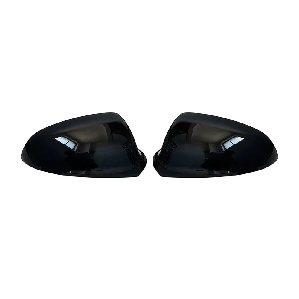 For Opel Vauxhall Astra J 2010-2015 Car Replacement Rearview Side Mirror Cover Wing Cap Exterior Door Rear View Case Trim Black Quake