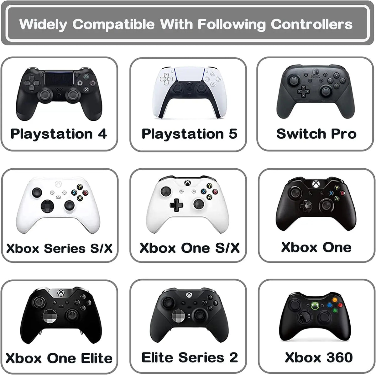Precision Rings, Aim Assist Motion Controller 8PCS Precision Target Control Rings Suitable for PS4, PS5, Xbox One, Xbox Series Quake