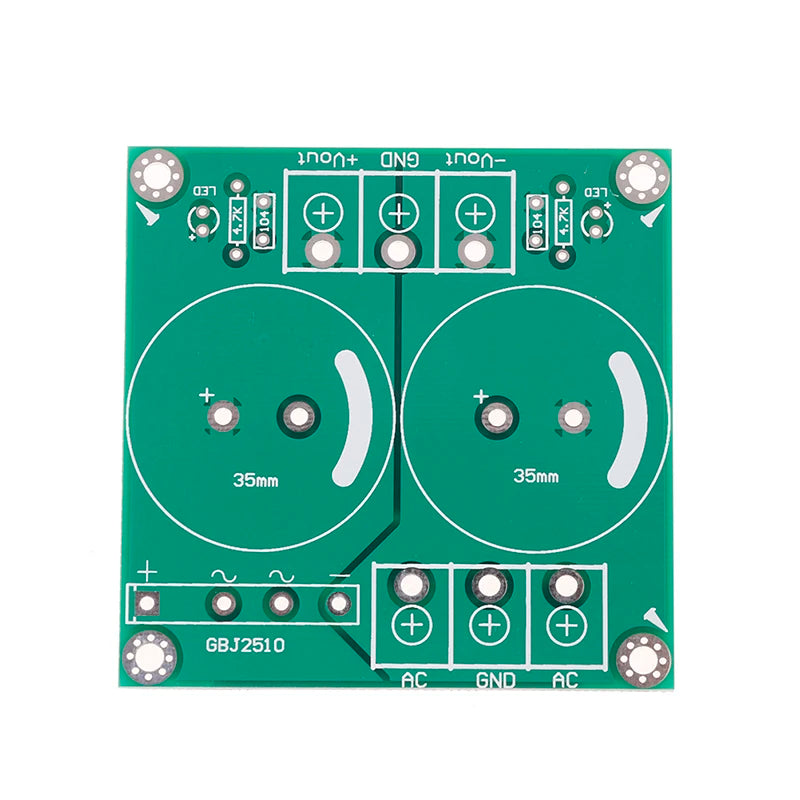 1/3PCS 25A Single AC-DC Audio Amplifier Rectifier Filter Power Supply Board Bare PCB Quake 1PCS