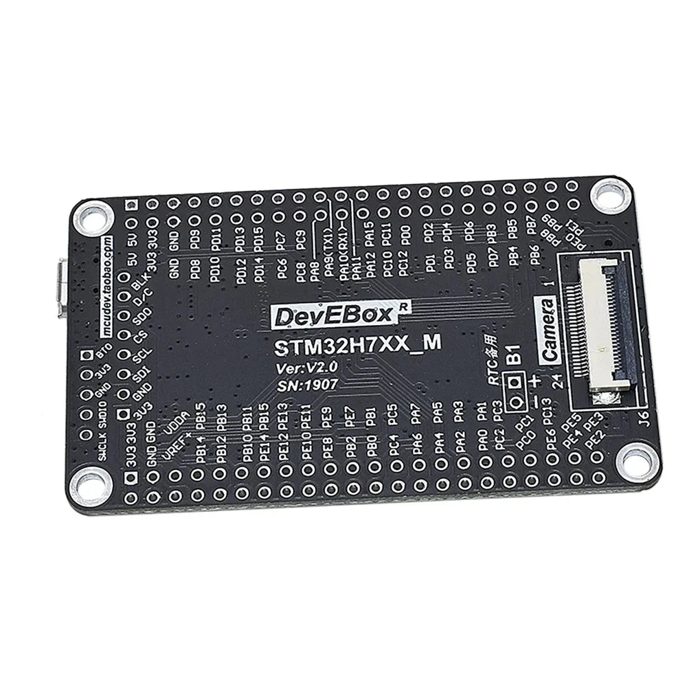 Development- Board- STM32 System Board STM32H750VBT6- STM32-H743VIT6- STM32H7 M7 Core Board TFT Interface with USB Cable Quake