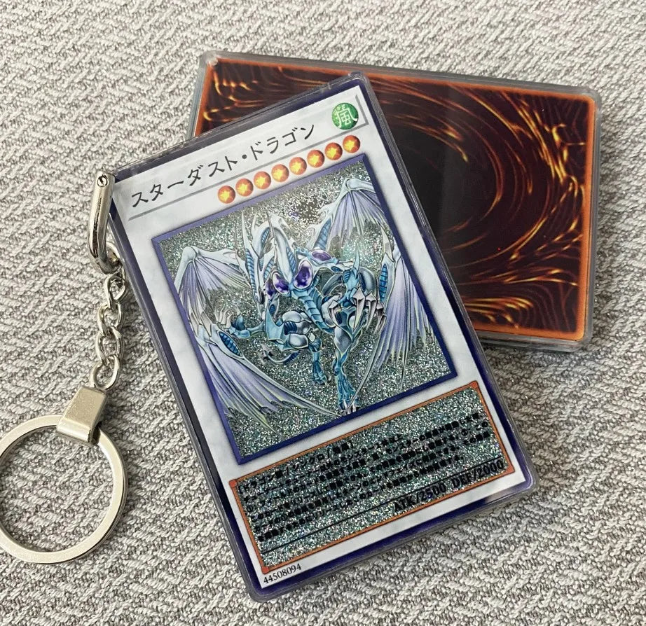 Yu-Gi-Oh! Glitter Sand Flow Motion Card Holder Keychain