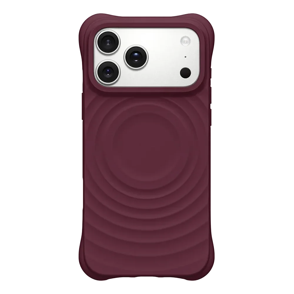 608232 Wave Magnetic Phone Cover for IPhone 13 14 15 16 17 18 Pro Max Case for IPhone 18Pro Quake
