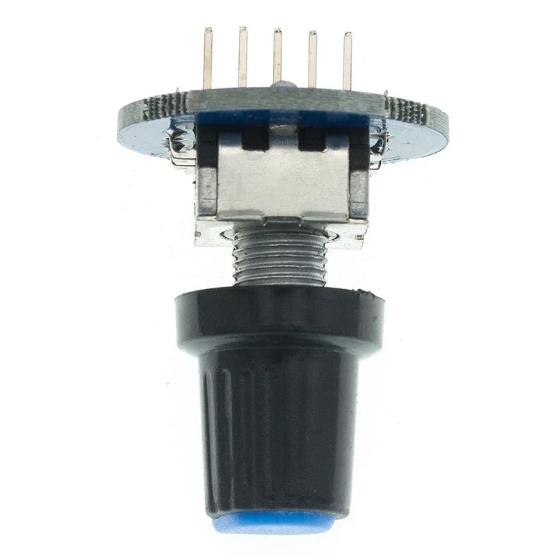 2PCS Rotary Encoder Module Brick Sensor Development Round Audio Rotating Potentiometer Knob Cap EC11 Quake