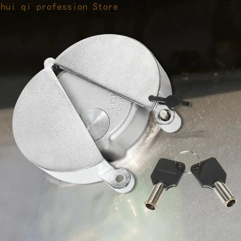 2 Units Anti Theft Lids With Spring Activated Locks For Large Trucks H8WE Quake