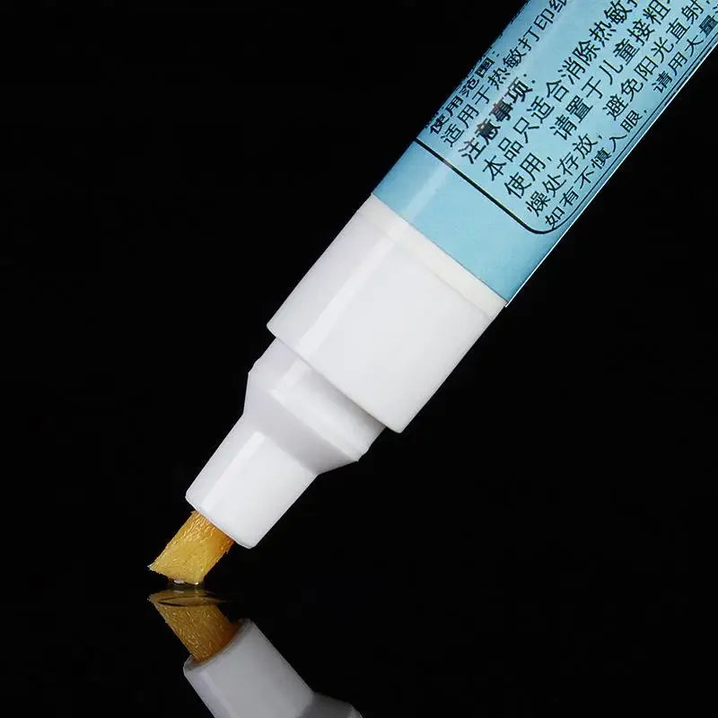 Thermal Paper Eraser Pen Parcel Label Data Correction Courier Shopping Bill Thermal Paper Eraser Pen Privacy Protection Pen Quake