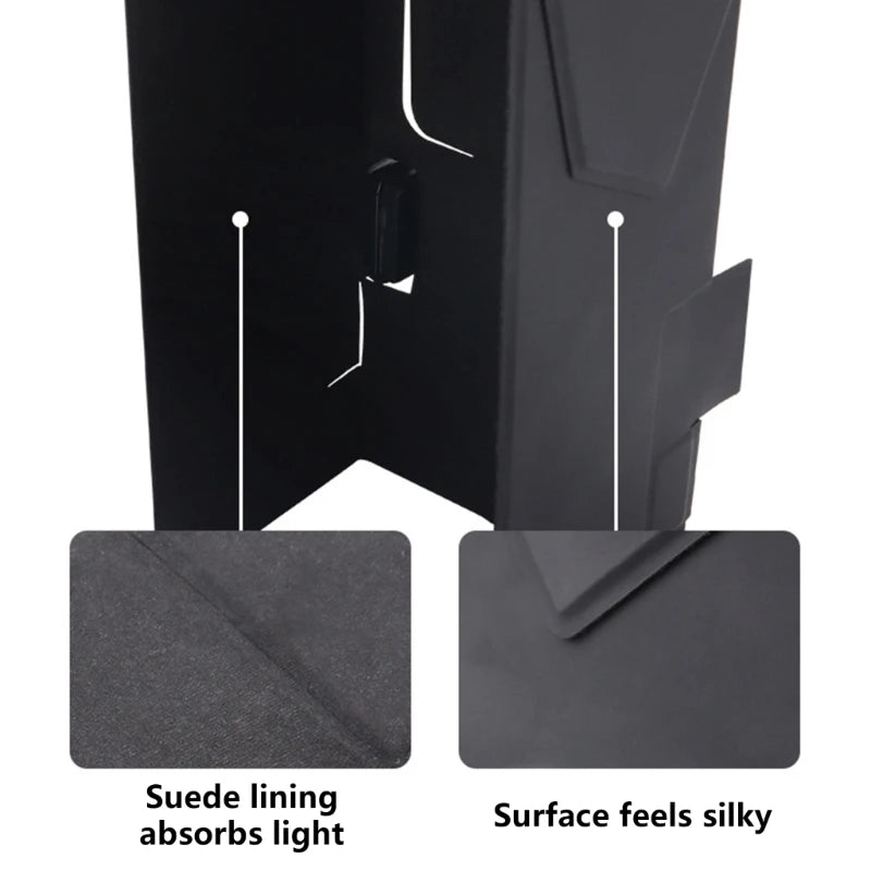 Folding Phone Sunshade Holder with Magnetic Attachment Reduces Sunlight Interferences and Enhances Screen Visibility K1KF Quake