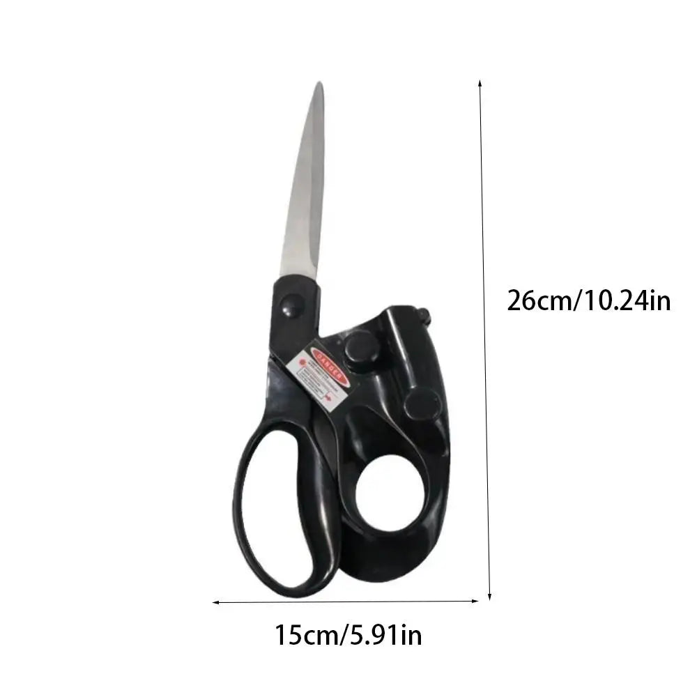 Professional Laser Guided Scissors Precision Cutting Cut Straight Infrared Laser Scissor Stainless Steel Fast Scissor Shear Quake