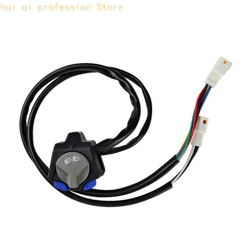 Quick Installation Motorcycle Left Handlebar Mount Switches Motorbike Accessory Turn Signals Headlight Horn Control H8WE Quake