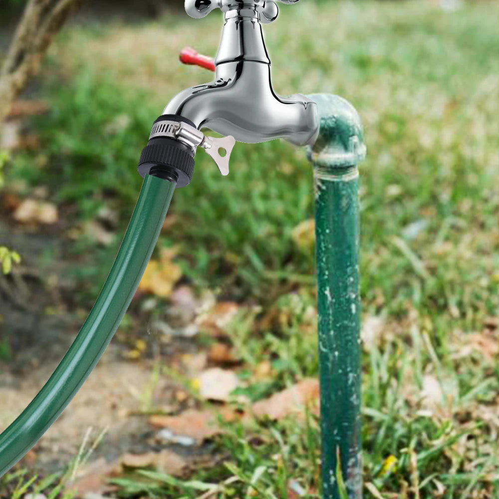 Tap Connector Adapter Garden Kitchen Water Hose Pipe Joiner Fitting Universal Quake