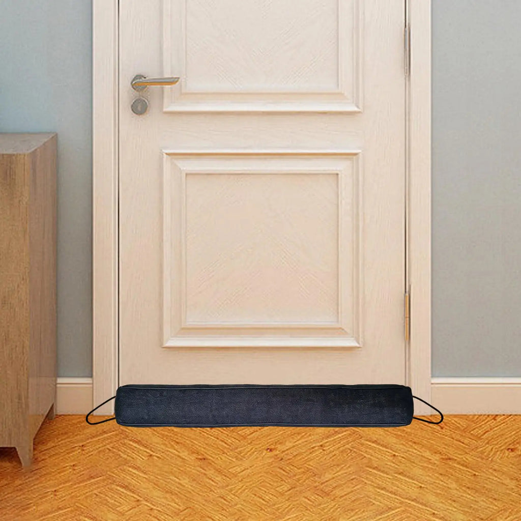 Polyester PP Cotton Door Draft Stopper Heavy Duty Noise Blocker Easy Install for Home Essential Door Seal Quake Default Title