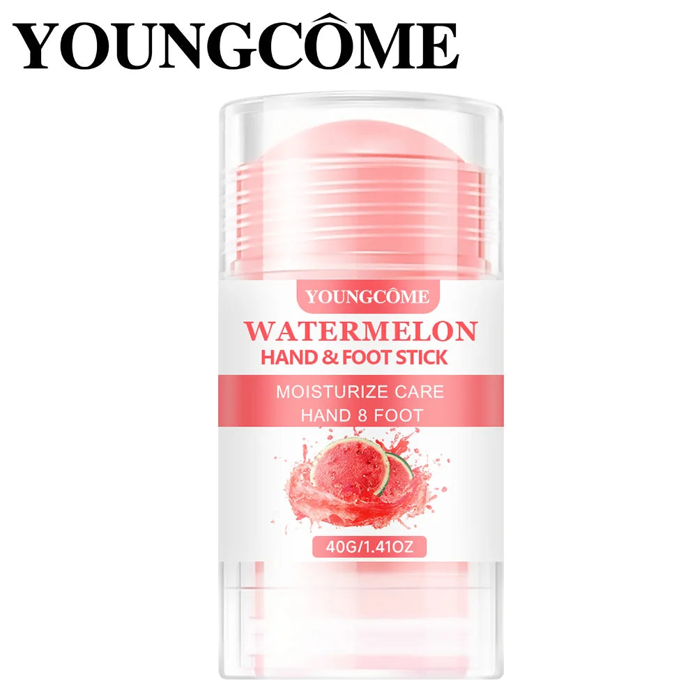 Ultra-Hydrating Watermelon Foot Cream For Softening Dry Cracked Feet Gentle Exfoliation Daily Foot Care Quake