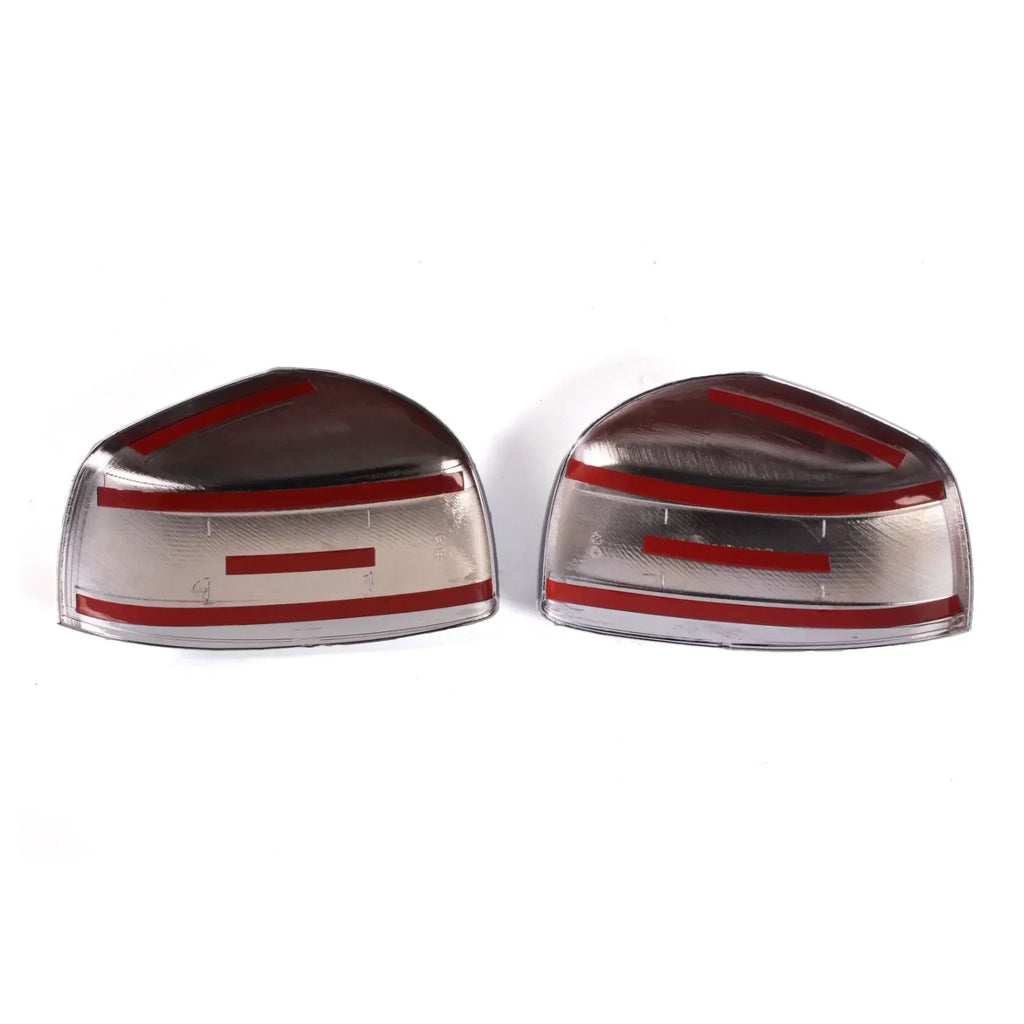 Chrome Side Door Mirror Cover Overlay Trim For Dodge Grand Caravan Chrysler Town & Country 2008-2020 Stick On Pair Quake