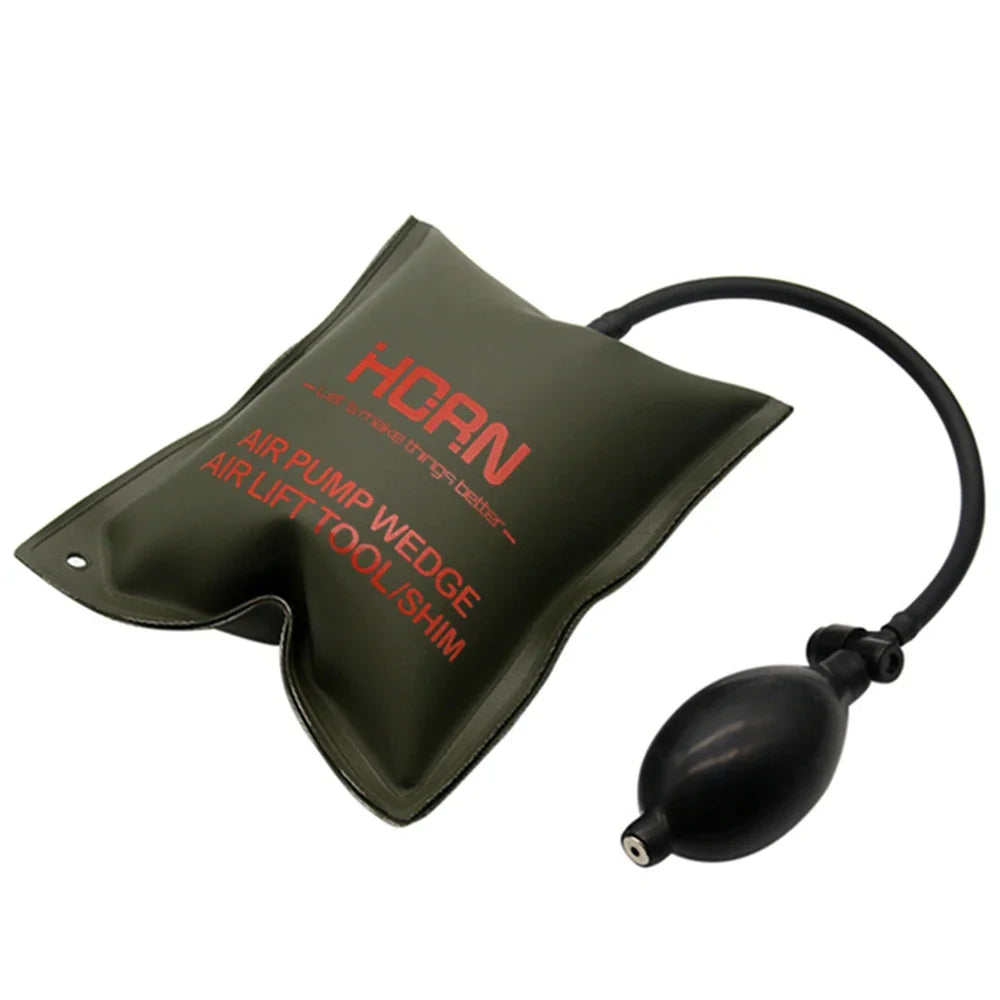 Air Pump Wedges Inflatable Airbag For Door Windows Car Powerful Installation Alignment Repair Tool Door Window Installation Quake Green-1PC 1pc