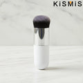 Professional Flat Cream Makeup Brushes Set Face Cheek Contour Blusher Foundation Brush Makeup Tools Flawless Application Quake White silver