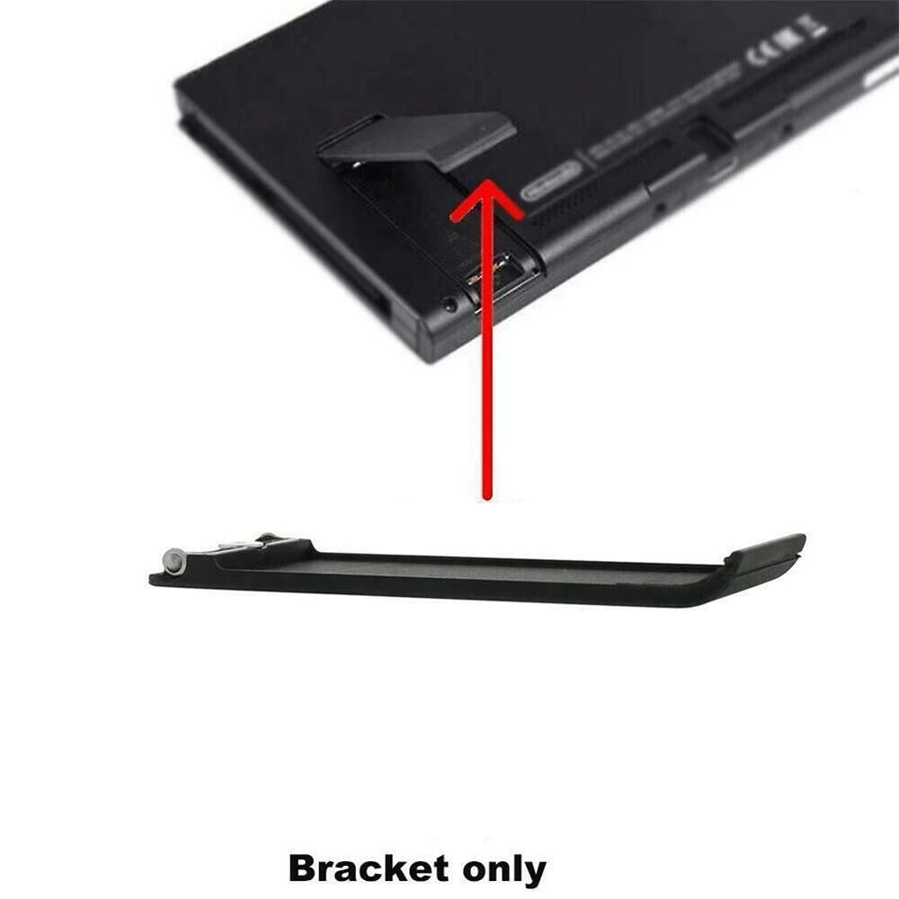 Host Back Bracket for Console Back Stand, Back Cover Support Stand, Kickstands Repair Kit Quake