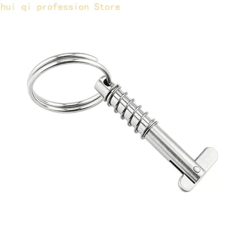 Stainless Loop Handle 5/16 3/8 Quick Release Pin for Boat and Yacht Hardware H8WE Quake 8x76mm CN