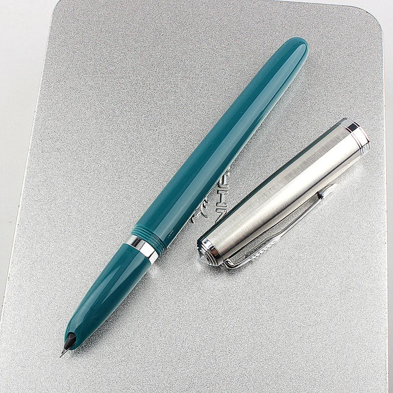Luxury Quality New Jinhao 86 Classic Fountain Pen School Supplies Student Office Stationary Pens Quake ONE PEN 1 Dark tip Nib 0.38MM