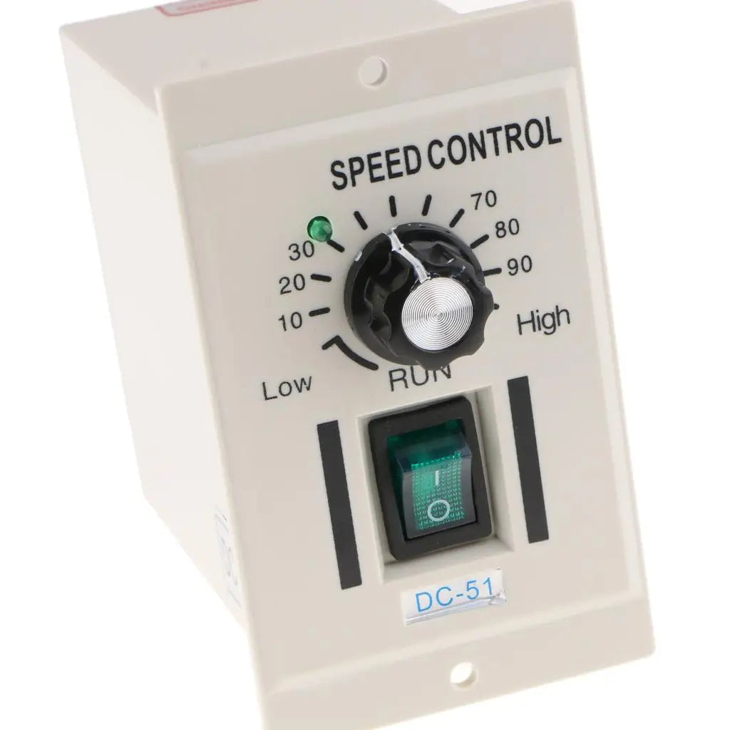 Motor Speed Control 220V Compact Electronic Component DC 0 to 220V Output with Fuse for Small Machinery Quake