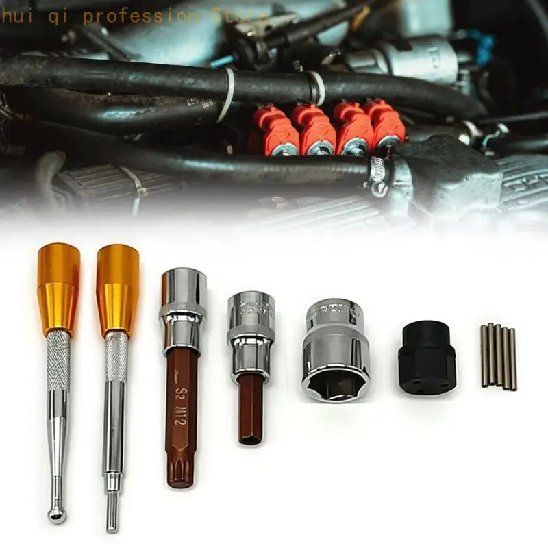 Common Nozzle Disassembly Service Set with Metal Sleeve Rod for Service H8WE Quake