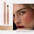 Waterproof Freckles Stamp Pen Long-lasting and Natural Fake Freckles Makeup Dot Spot Pen,Women Freckle Pen for all Skin Tones Quake 04