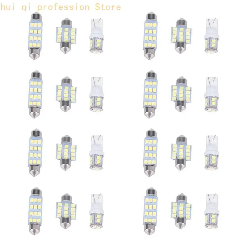 Car Interior LED Bulb Double Pointed Reading Light for Routine Replacement H8WE Quake