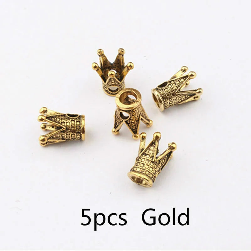 Hair Braid Rings & Pendant Beads Set – DIY Dreadlock Accessories
