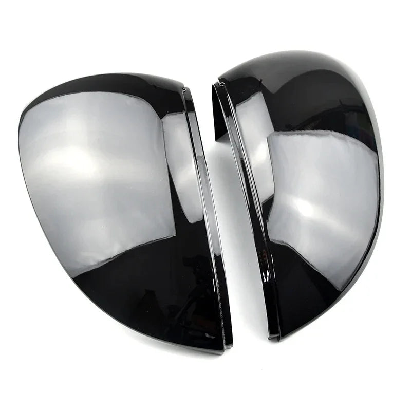 For Volkswagen VW Golf 8 MK8 2020-2022 Car Replacement Rearview Side Mirror Cover Wing Cap Exterior Door Case Trim Carbon Style Quake