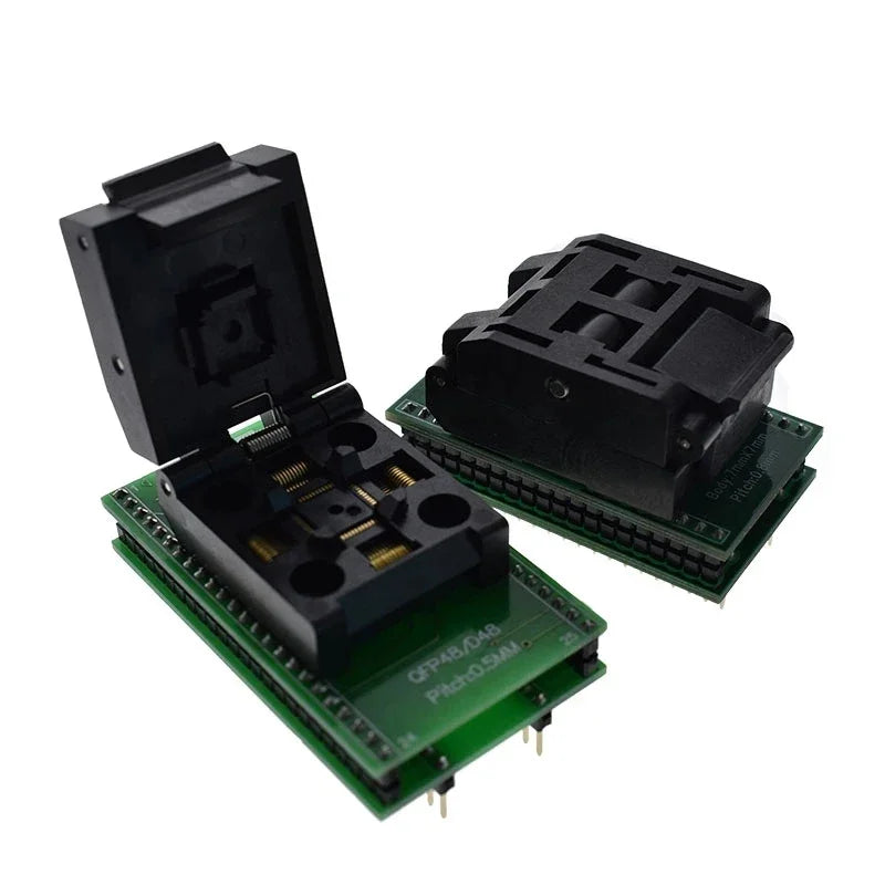 Adapter TQFP32 QFP32 TO DIP3 IC Test Socket 0.5mm Picth LQFP48 to DIP48 Programming Adapter / TQFP48 to DIP48 QFP48 to DIP48 Quake
