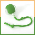 Cat Toy Ball Self Hi Ball Teasing Cat Rolling Ball Hair Pet Relieve Boredom Plush Teasing Cat Ball Cat Toys Pet Quake Green Tail ball