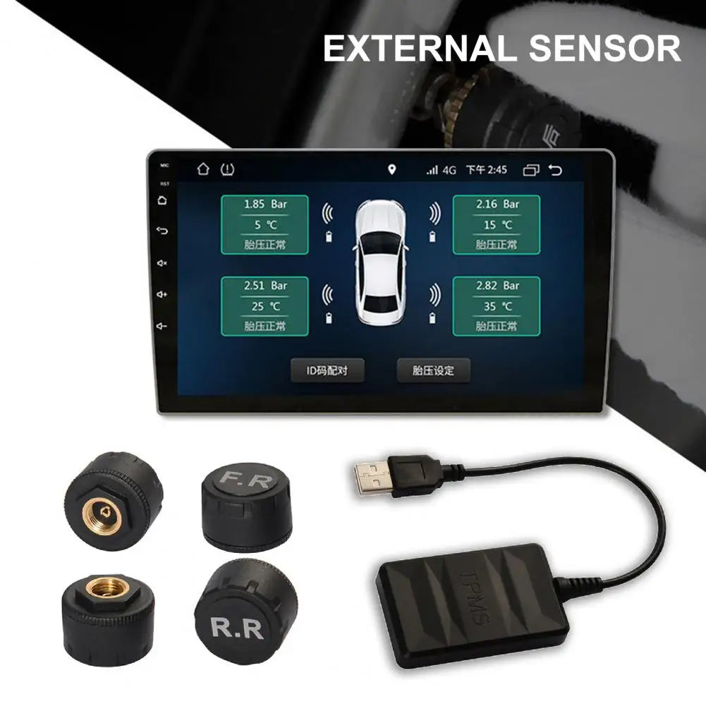 TY05/TY06 Car Tire Pressure Sensor Mini Heat-resistant Reliable TPMS Tire Pressure Monitoring System Quake