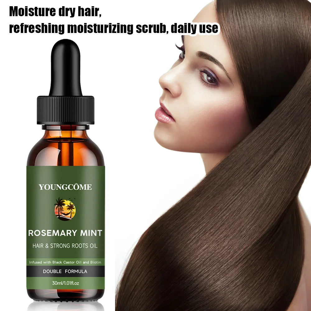 30/50ml Hair Care Essence Oil Nourishing Treatments Scalp Dry Damaged Hair Regrowth Preventing Baldness Hair Growth Liquid Quake